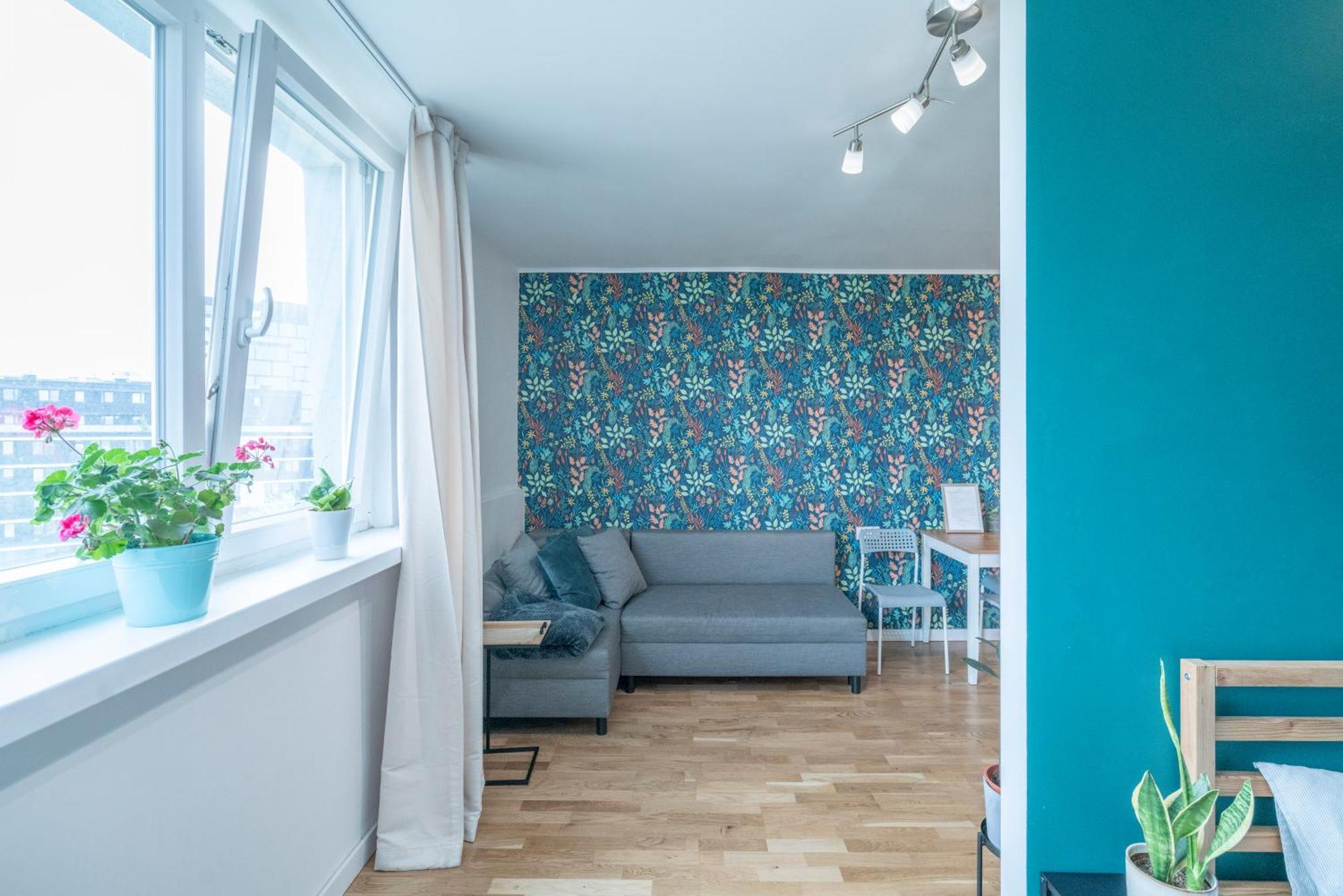 Green Studio In The City Center Of Вроцлав Екстер'єр фото